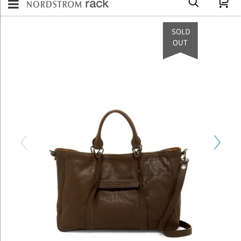 Authentic LongChamp 3D Leather Satchel