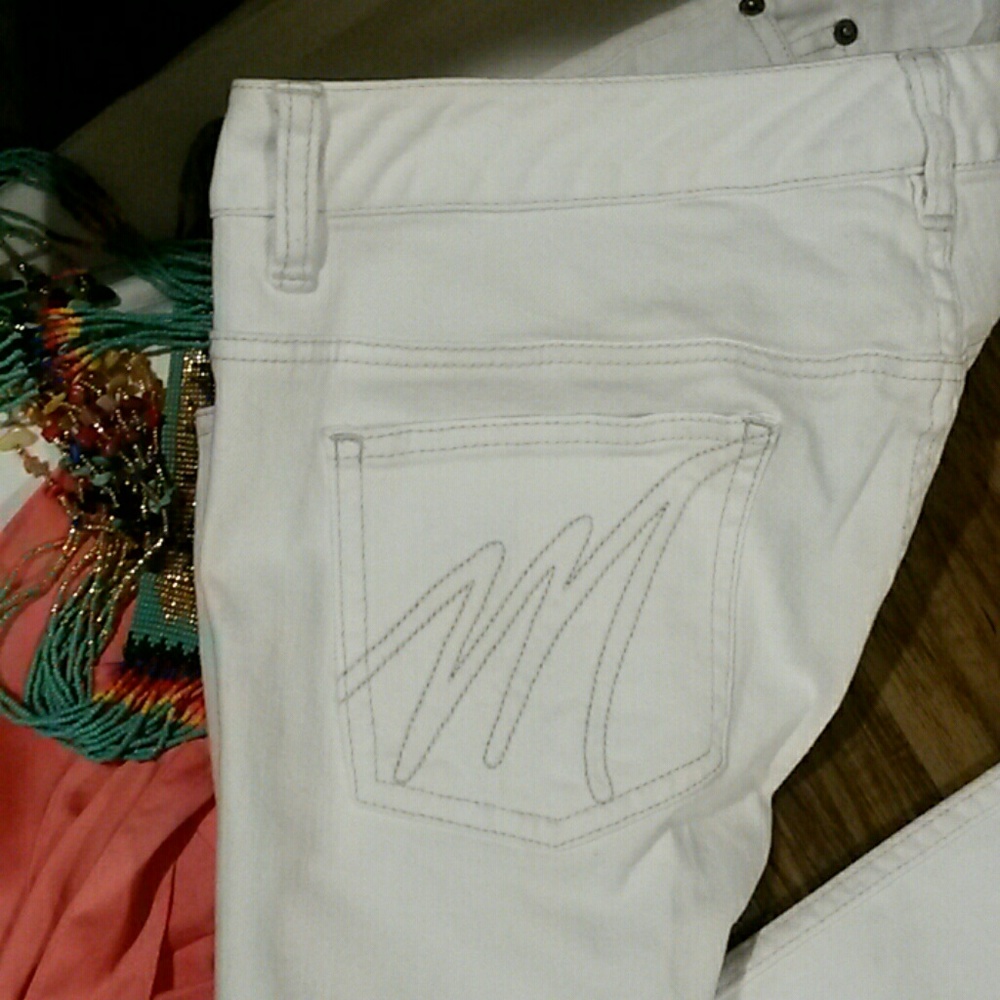 Michael Kors woman clothes sz 10 white low waist - Picture 3 of 3