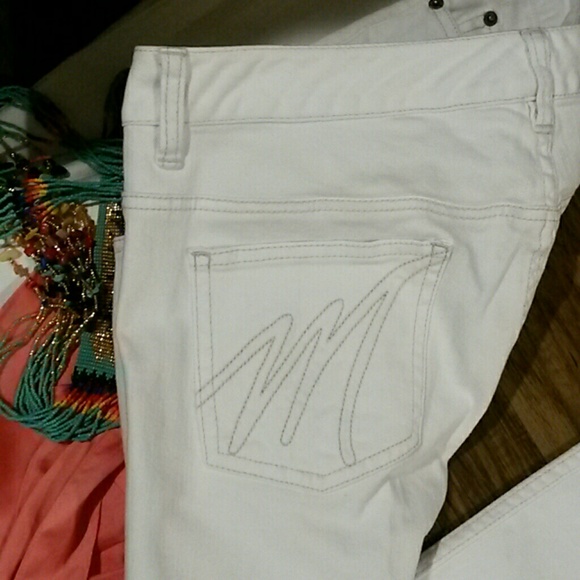 Michael Kors woman clothes sz 10 white low waist - Picture 3 of 3