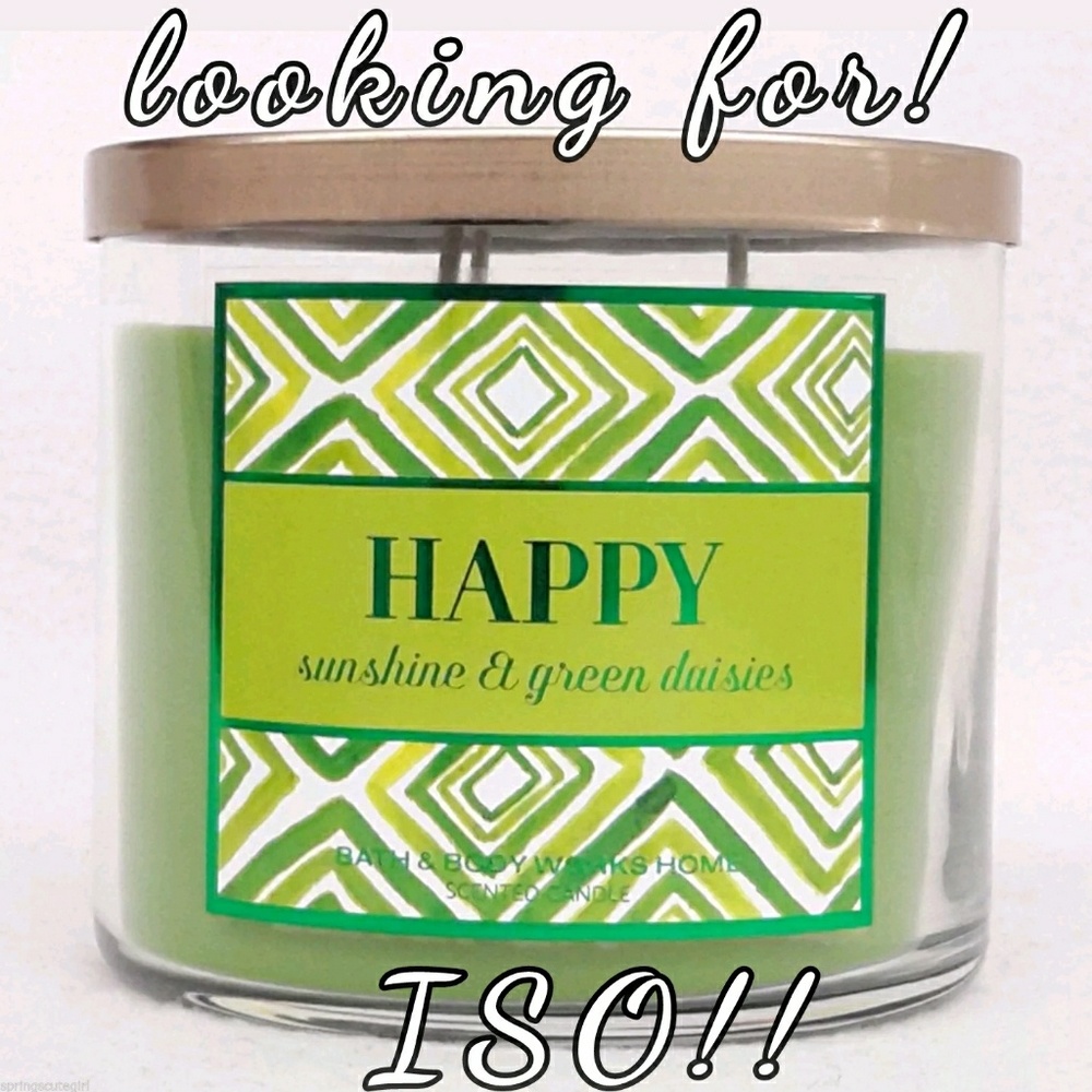 ISO ISO THIS BBW CANDLE!