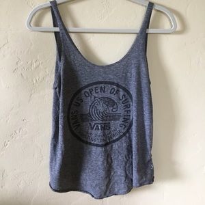 Grey Vans US Open of Surfing Tank Top