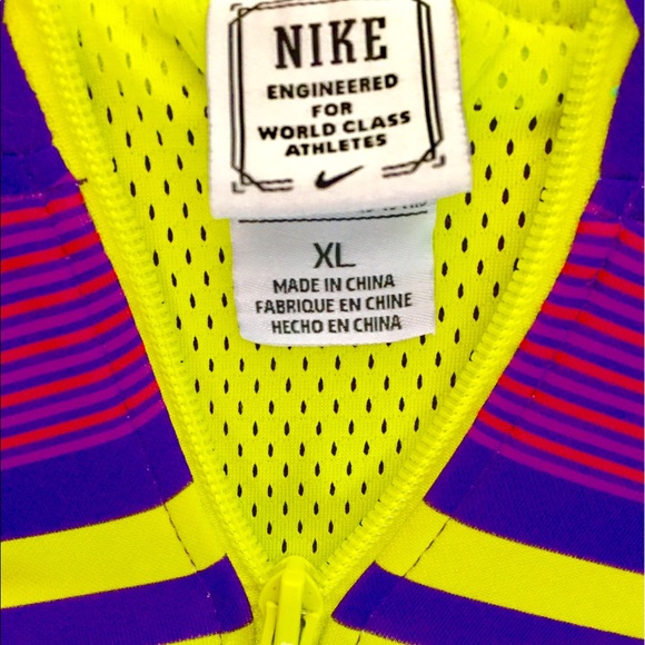 New✨NIKE Brand Athletes Colorful Jacket - Picture 3 of 4