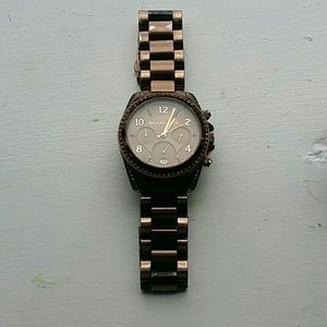 Michael kors MK5493 brown chronograph ladies watch
