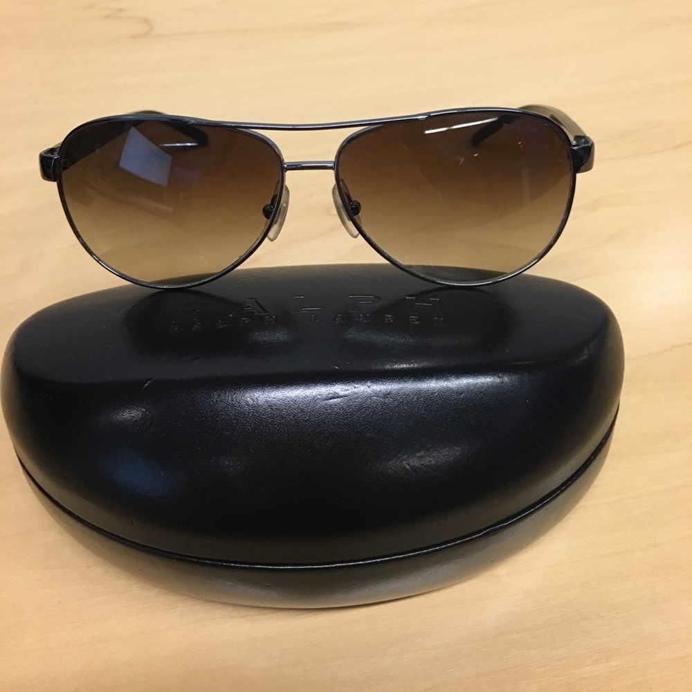 Ralph Lauren sunglasses gunmetal grey