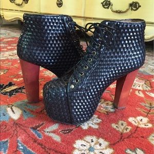 Jeffrey Campbell Platform Booties.