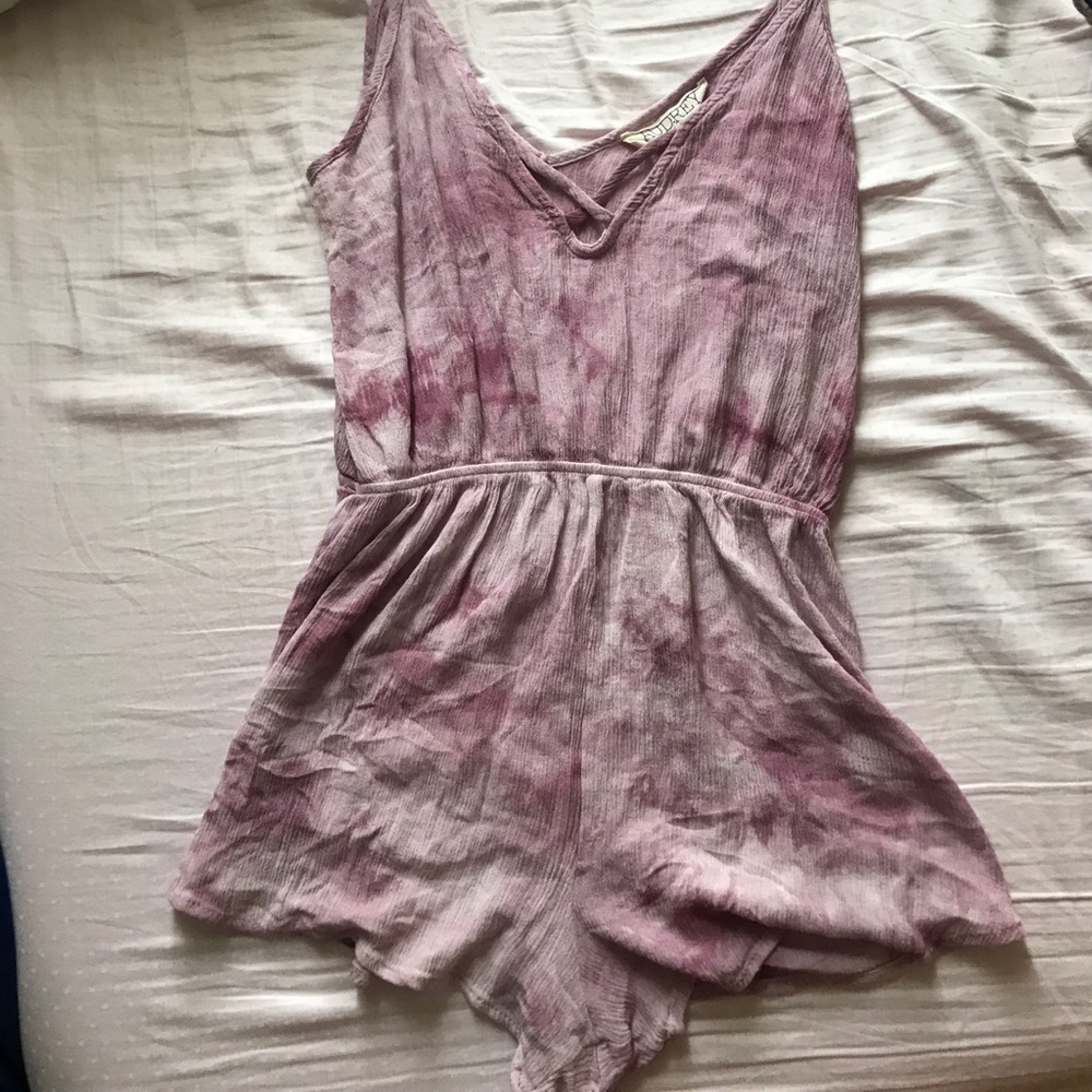 Purple romper