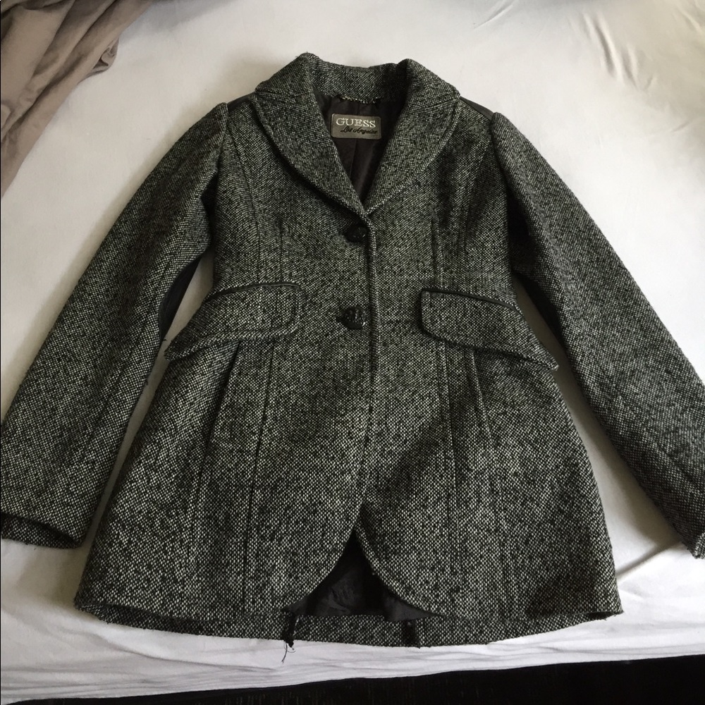 Tweed coat- Guess