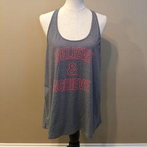 GapFit workout fitness razor back tank