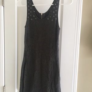 H&M grey stud dress