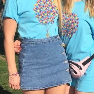 Bullhead Denim Skirt