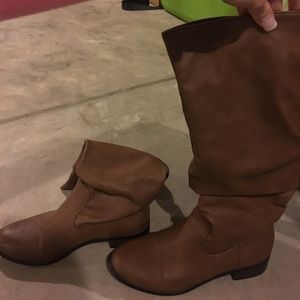 Brown boots