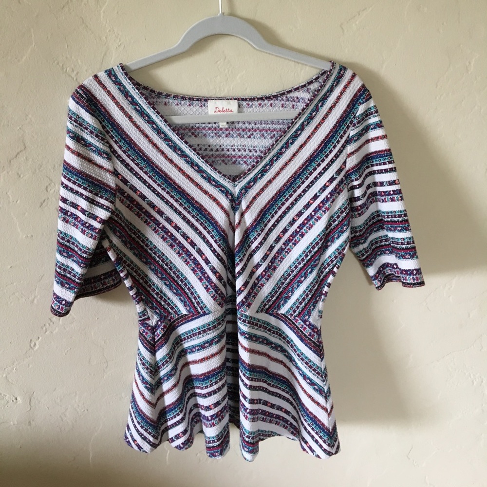 Floral Anthropologie Tunic