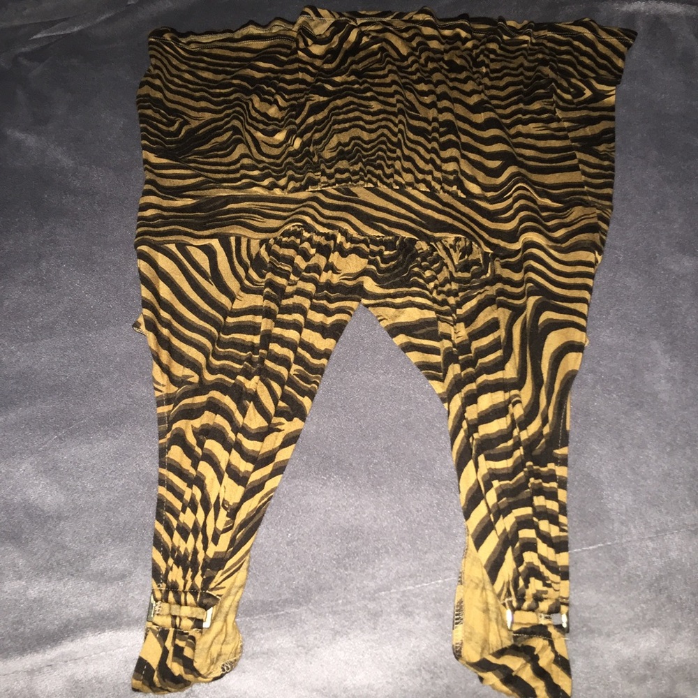 Zebra print summer  sleeveless top