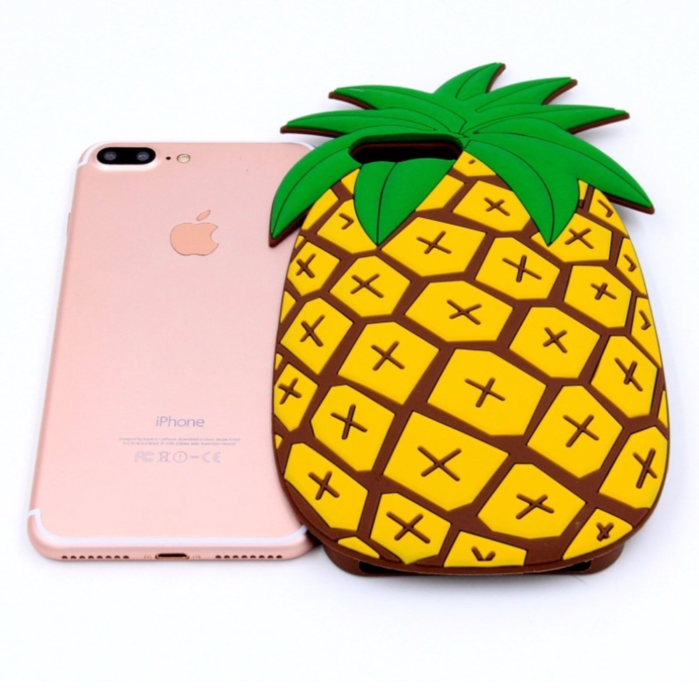 🆕 IPhone 7 Plus Silicone Pineapple Case - Picture 5 of 6