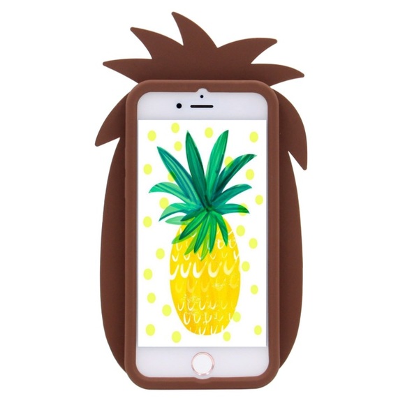 ๐ IPhone 7 Plus Silicone Pineapple Case - Picture 2 of 6