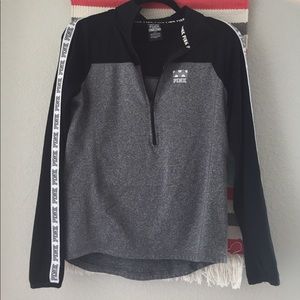 Victoria secret PINK running half zip