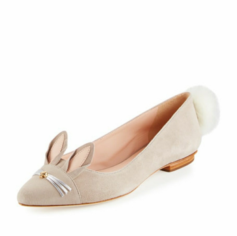 Kate Spade Bunny Flats!