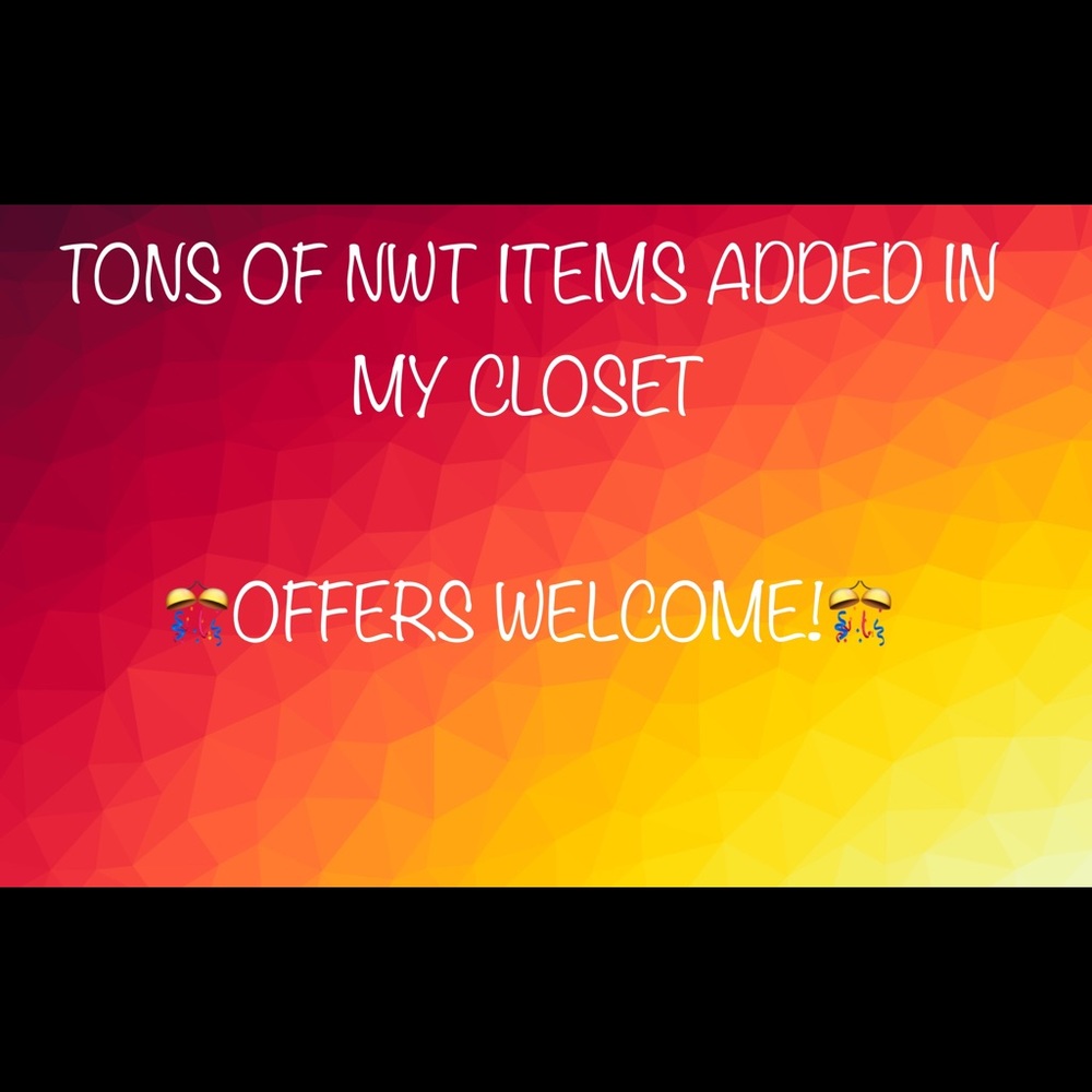 Added many new items to my closet 🙂🙂🙂