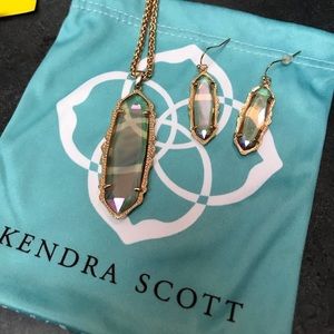 Kendra Scott Frances necklace and fran earrings