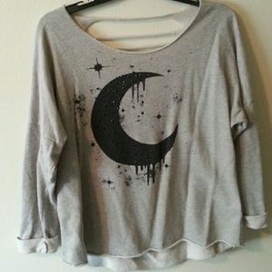 Crescent Moon Sweater