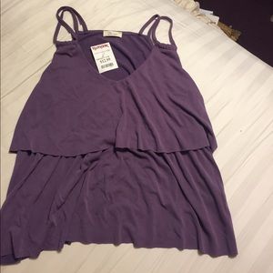 New with tags, never worn Purple tank top