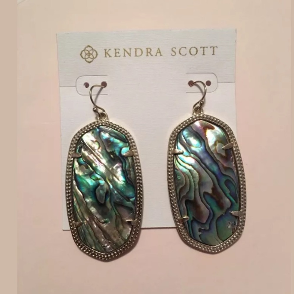 Kendra Scott Danielle Earrings Abalone Shell