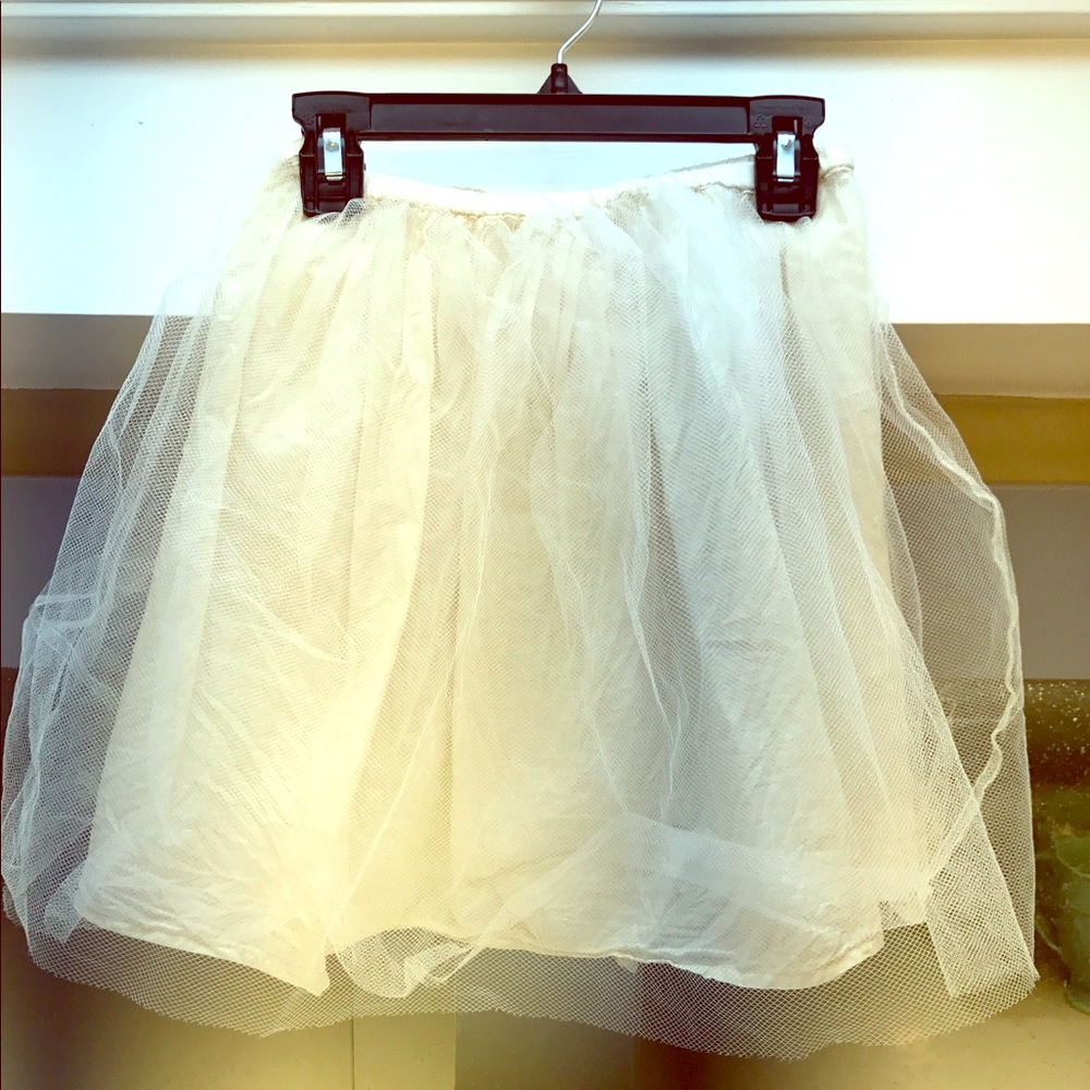Crinoline, cotton girls skirt