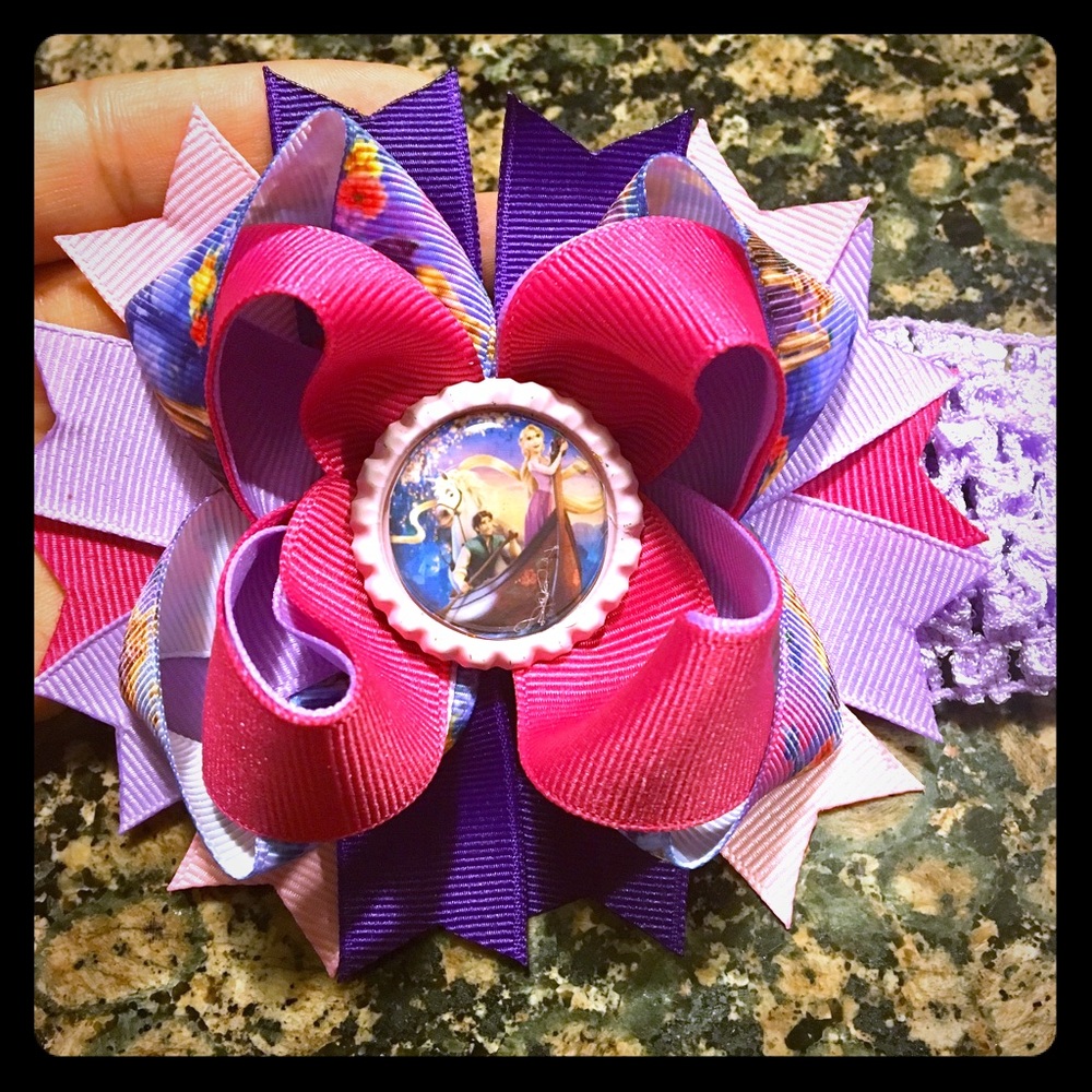 Princess Rapunzel Bow