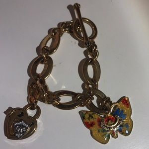 Juicy couture charm bracelet