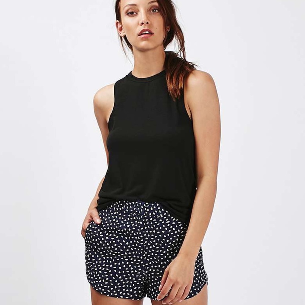 Topshop Black Tank