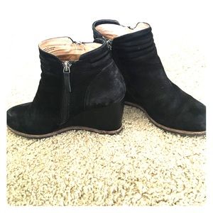 Wedge booties