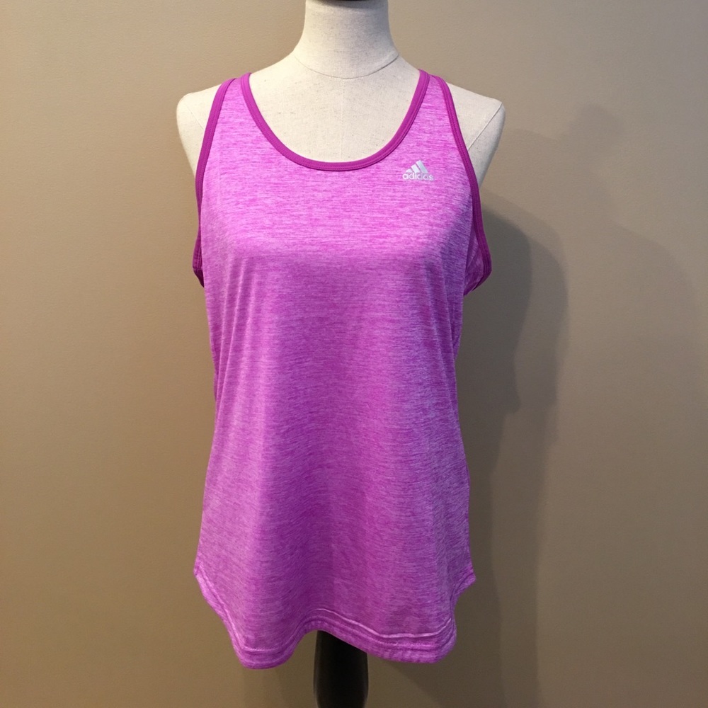Adidas workout fitness tank, loose fit, L
