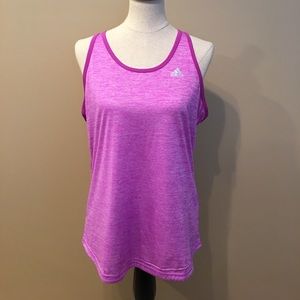 Adidas workout fitness tank, loose fit, L