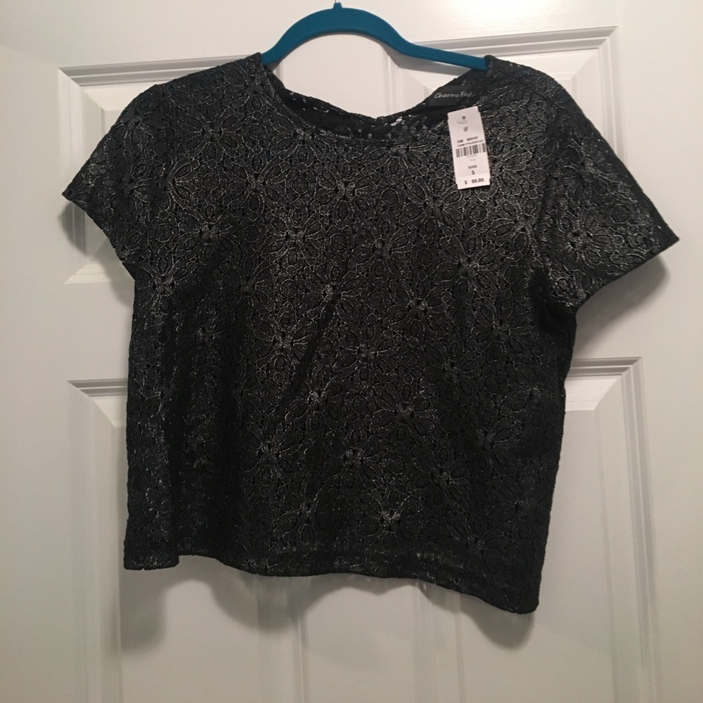 LF Charms Fashion Dark Silver shirt
