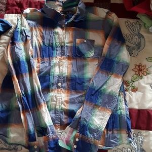 Button Up Plaid Shirt