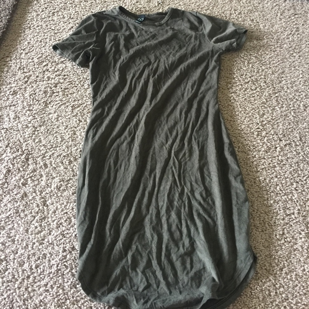 Tight mini swayed dress