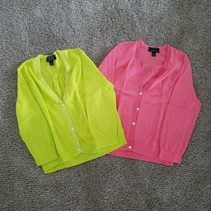 Two Lands End Cardigans