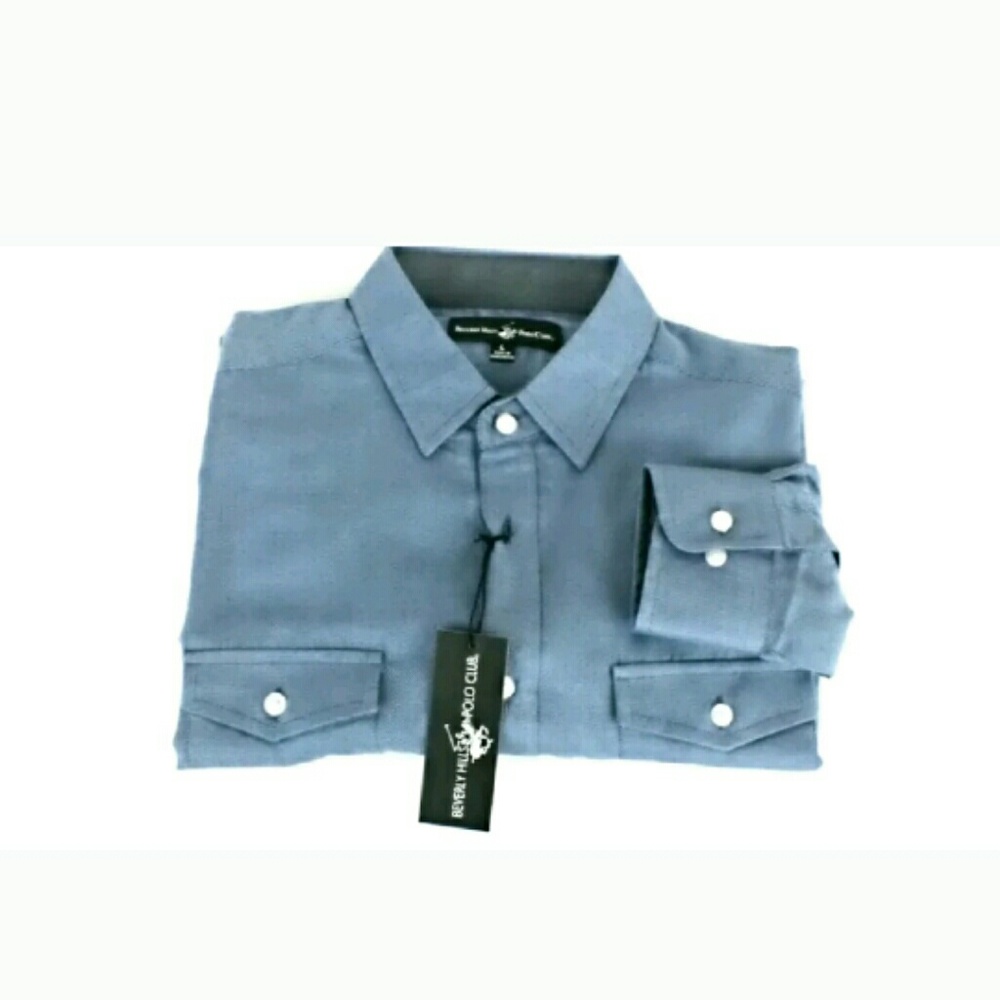 Beverly Hills Polo Club Men's Large Long Sleeve