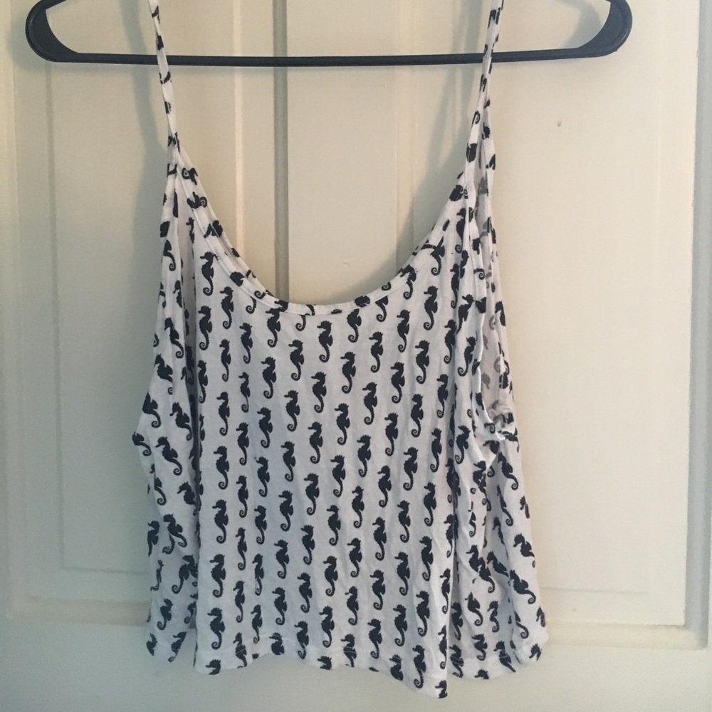 Seahorse Crop Top