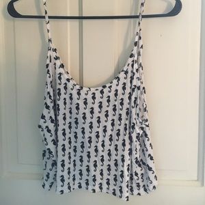 Seahorse Crop Top