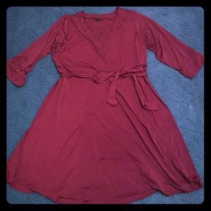 Faux wrap dress Torrid size 3