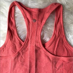 Salmon Lululemon tank- Size 6
