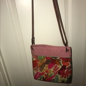 Patterned Satchel