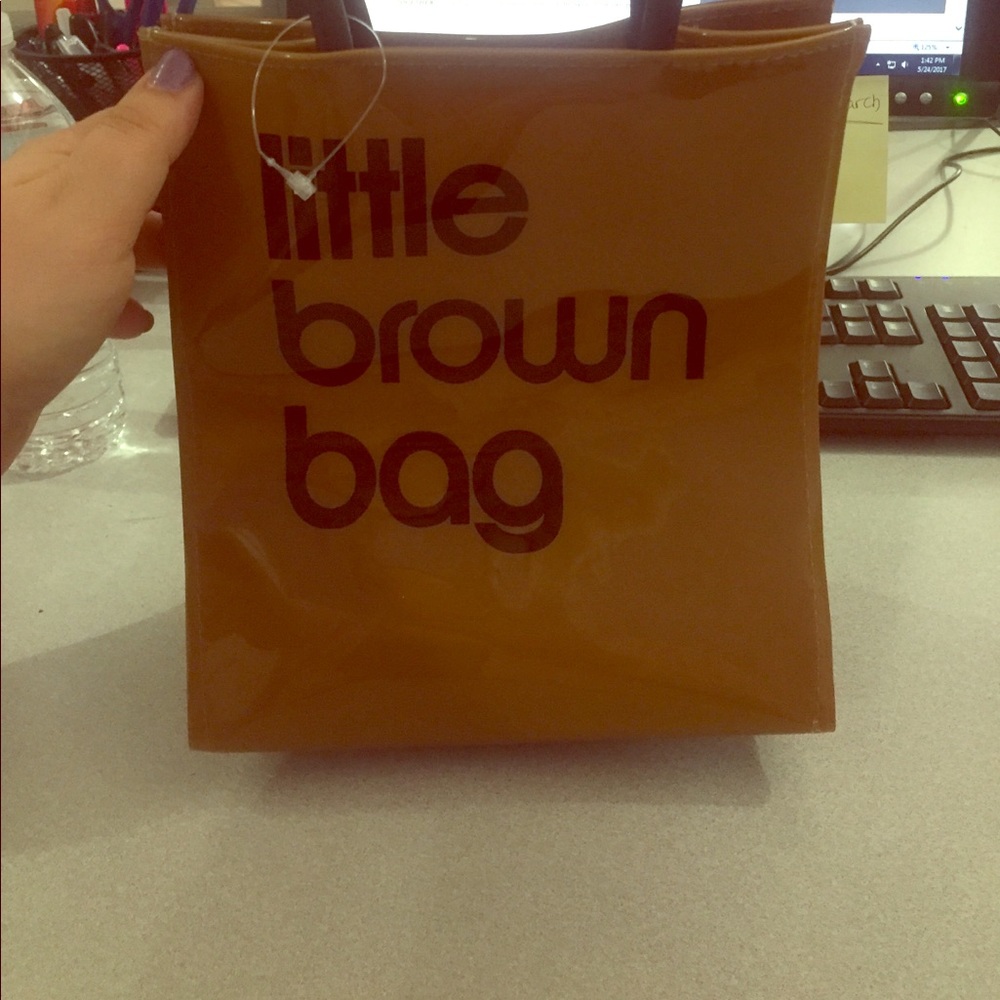 Bloomingdales little brown bag lunch bag 💜❤️