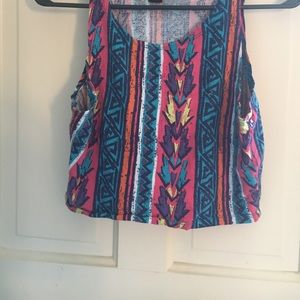 Colorful Crop Top