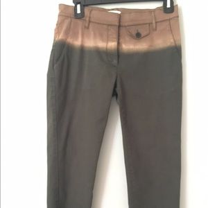 Ladies Prada Pants : brown ombré