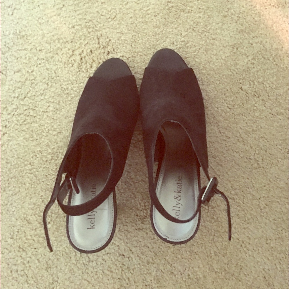 Kelly and Katie open toe mule/boogie