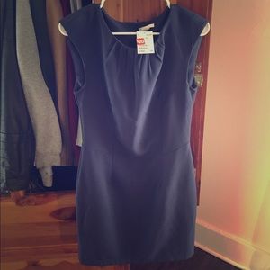 H&M dark blue dress