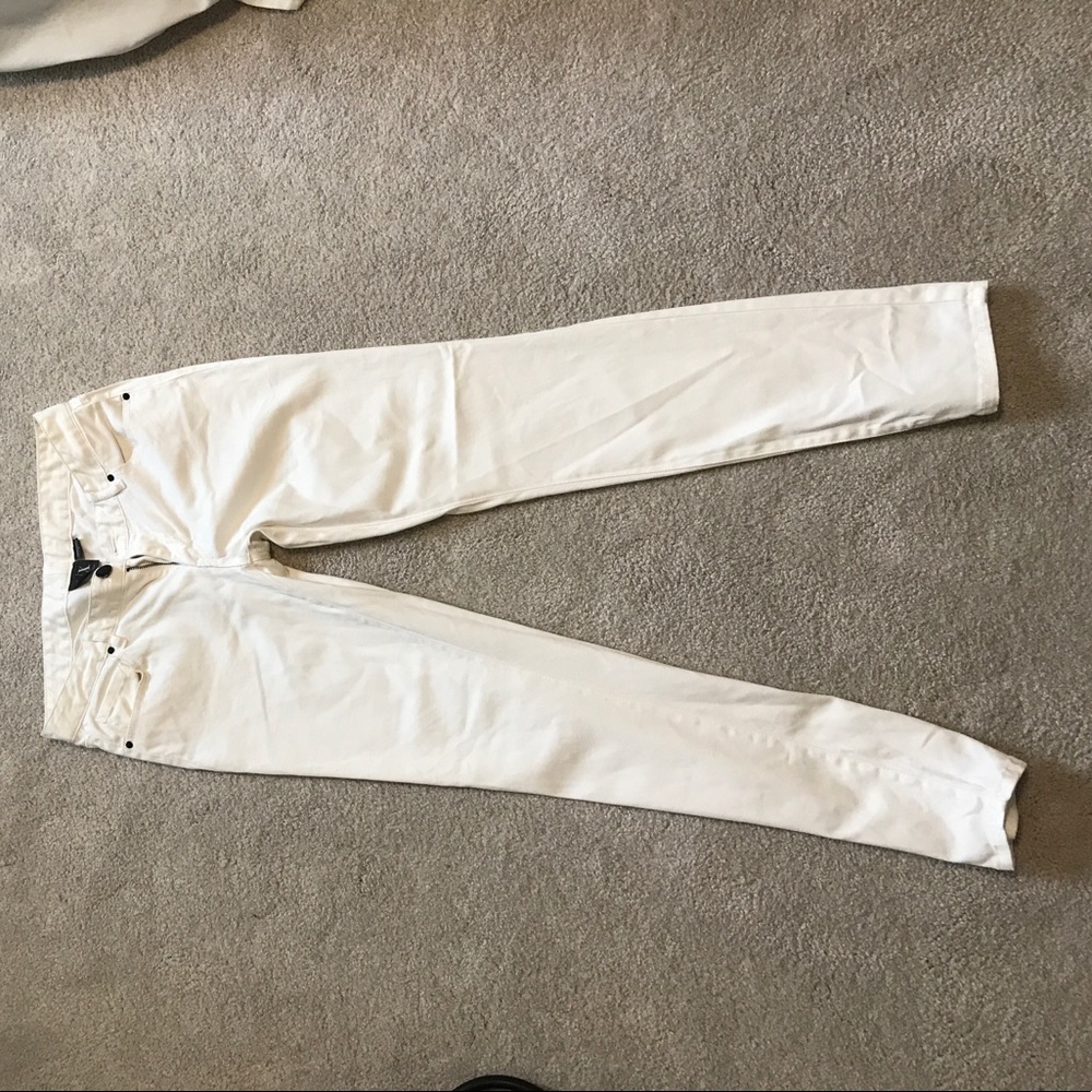 White jeans