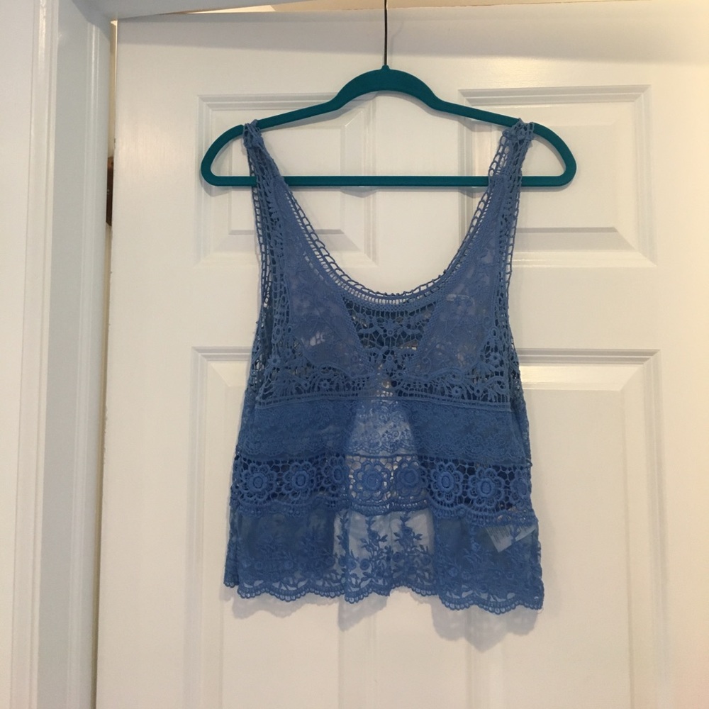 Urban Outfitters Kimchi Blue blue tank